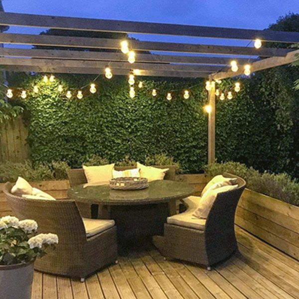 Festoon String Lights 20 Bulbs 23M Fairy LED Waterproof Outdoor Christmas Party - Image 5
