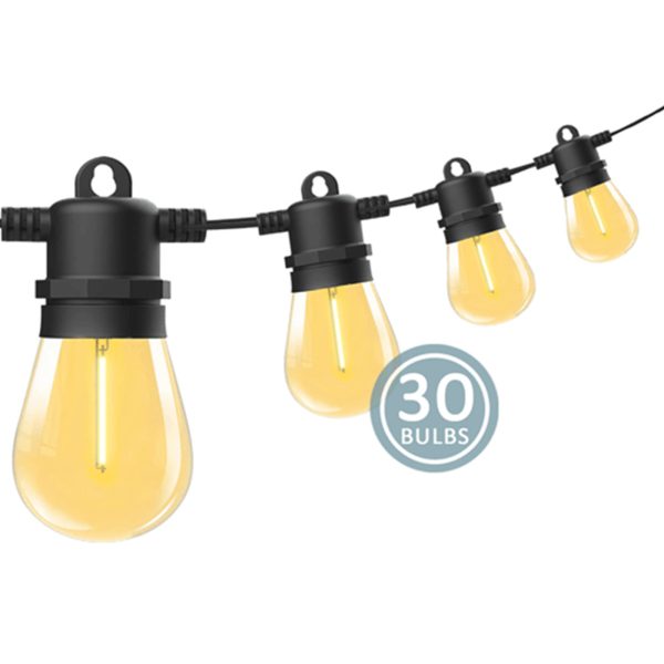 Festoon String Lights 30 Bulbs 32M Fairy LED Waterproof Outdoor Christmas Party - Image 3