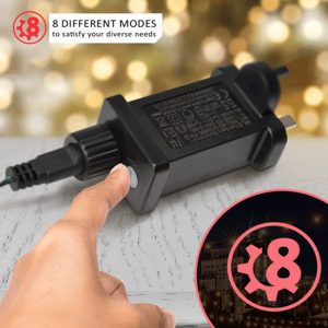 Festoon String Lights 30 Bulbs 32M Fairy LED Waterproof Outdoor Christmas Party - Image 6