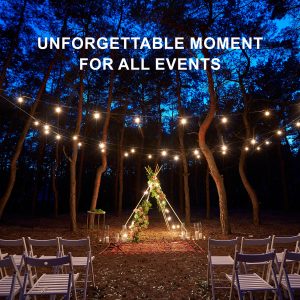 Festoon String Lights 30 Bulbs 32M Fairy LED Waterproof Outdoor Christmas Party - Image 8