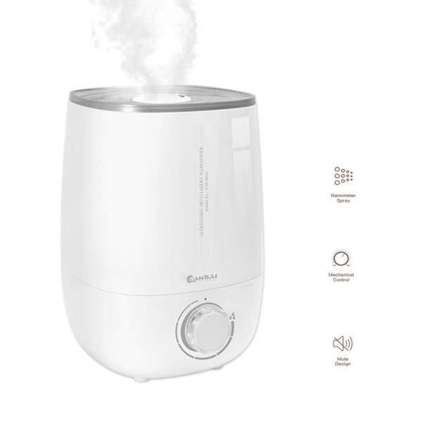 SANSAI Air Humidifier Ultrasonic Cool Mist 4.8L WHITE - Image 5