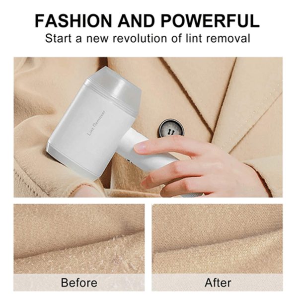 Electric Lint Remover USB Rechargeable Shaver Clothers Fuzz Pilling Ball Fabric - Image 4