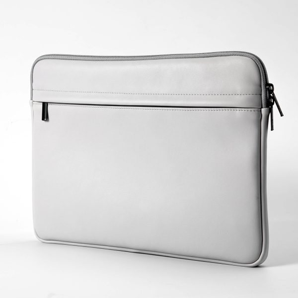 15 inch Laptop Sleeve Padded Travel Carry Case Bag L size ERATO GREY - Image 5