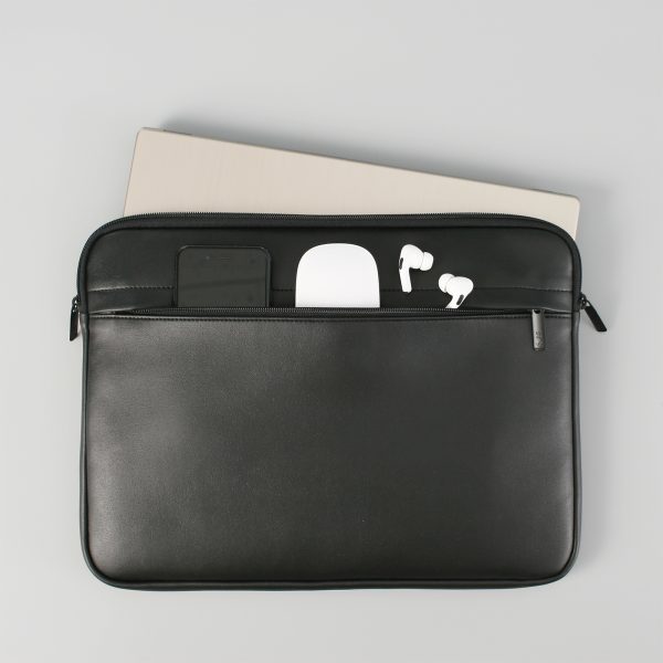13 inch Laptop Sleeve Padded Travel Carry Case Bag M size ERATO BLACK - Image 4