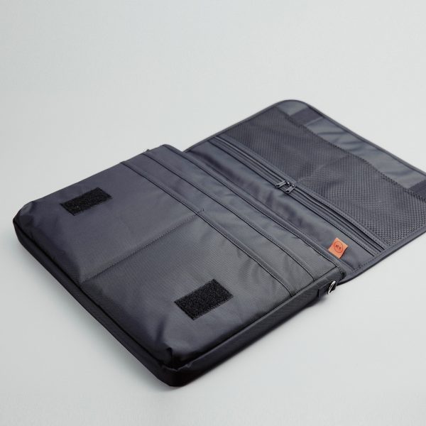 15.6/16 inch Laptop Sleeve Padded Shoulder Bag Travel Carry Case LATO BLACK - Image 5