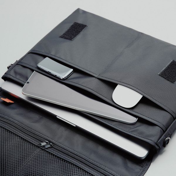 15.6/16 inch Laptop Sleeve Padded Shoulder Bag Travel Carry Case LATO BLACK - Image 6