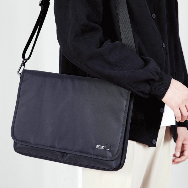 15.6/16 inch Laptop Sleeve Padded Shoulder Bag Travel Carry Case LATO BLACK - Image 10