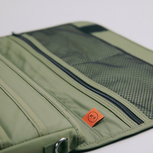 15.6/16 inch Laptop Sleeve Padded Shoulder Bag Travel Carry Case LATO KHAKI - Image 6