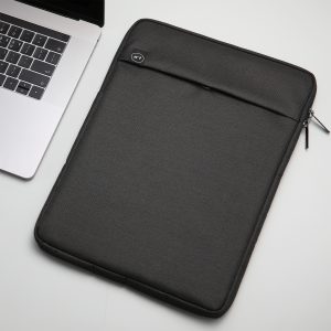 15 inch Laptop Sleeve Padded Travel Carry Case Bag L size LUKE BLACK - Image 8
