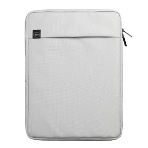 15 inch Laptop Sleeve Padded Travel Carry Case Bag L size LUKE GREY - Image 1