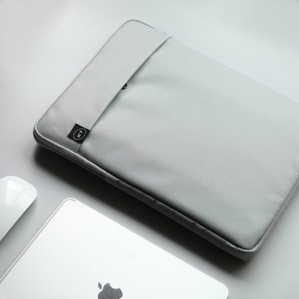 13 inch Laptop Sleeve Padded Travel Carry Case Bag M size LUKE GREY - Image 3