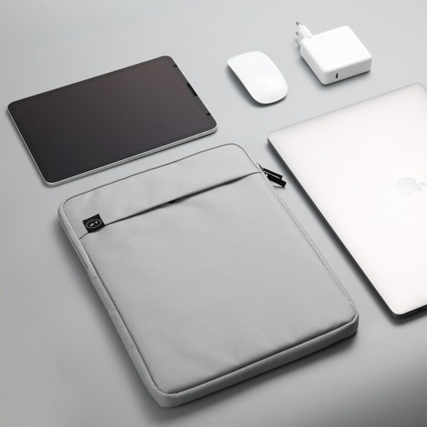 13 inch Laptop Sleeve Padded Travel Carry Case Bag M size LUKE GREY - Image 4