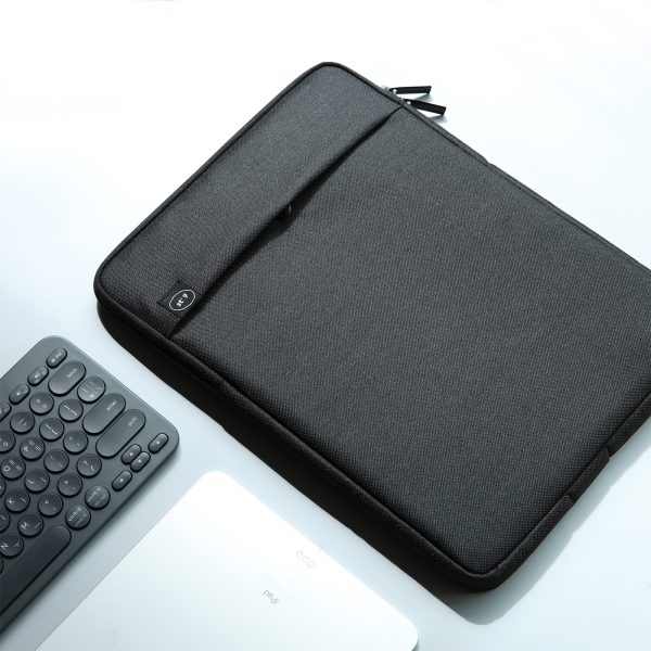 15.6/16 inch Laptop Sleeve Padded Travel Carry Case Bag XL size LUKE BLACK - Image 2