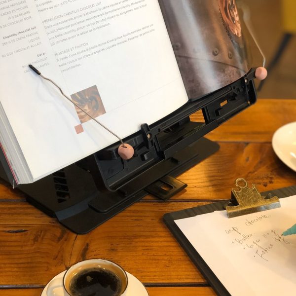 Adjustable Laptop Stand Foldable Tablet Book PC Holder Desk BLACK - Image 6