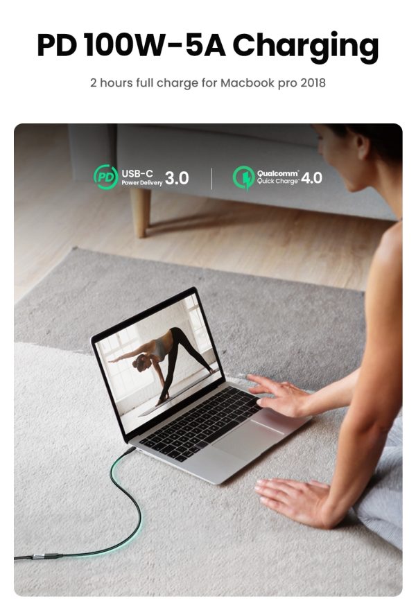 UGREEN 10387 USB-C Extension Cable 1M - Image 9