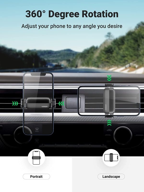 UGREEN 10422 Vehicle Air Vent Phone Holder - Image 5