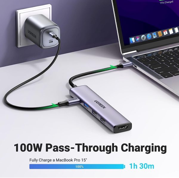UGREEN 15495 5-in-1 USB-C Hub with 4K HDMI - Image 5