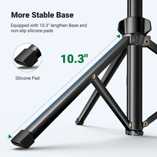 UGREEN 15609 Cell Phone Selfie Stick Tripod 1.7m with Bluetooth Remote - Image 4