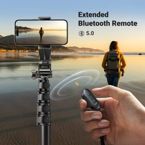 UGREEN 15609 Cell Phone Selfie Stick Tripod 1.7m with Bluetooth Remote - Image 9