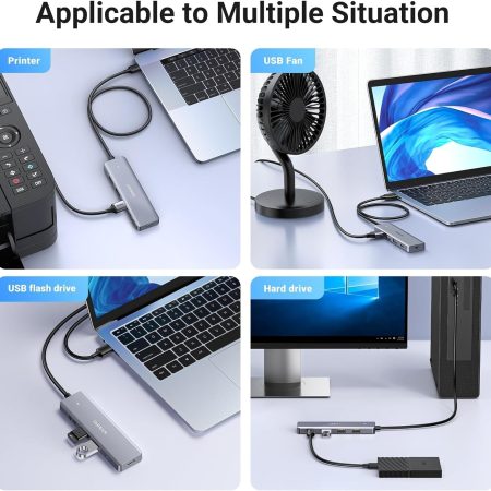 UGREEN 15920 4-Port USB 3.0 Hub - Image 4