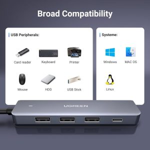 UGREEN 15920 4-Port USB 3.0 Hub - Image 6