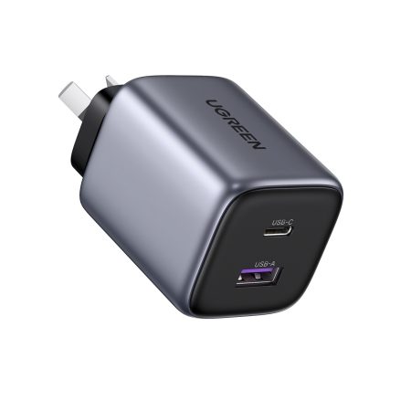 UGREEN 25112A Nexode 35W Dual Ports GaN Wall Power Charger