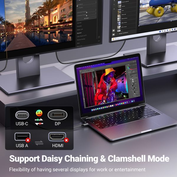 UGREEN 25158 USB-C to DisplayPort 8K Cable 2m - Image 10