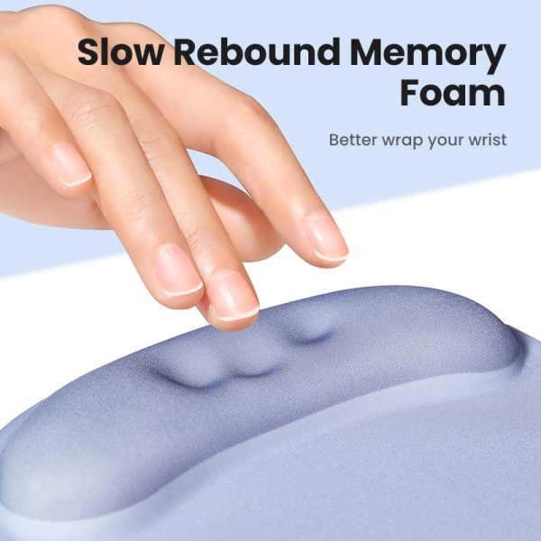 UGREEN 25243 Ergonomic Mouse Pad with Wrist Rest Green - Image 3