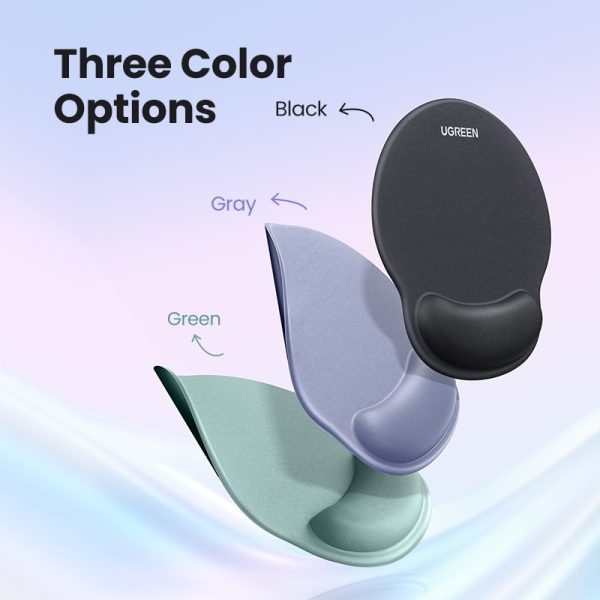 UGREEN 25243 Ergonomic Mouse Pad with Wrist Rest Green - Image 10