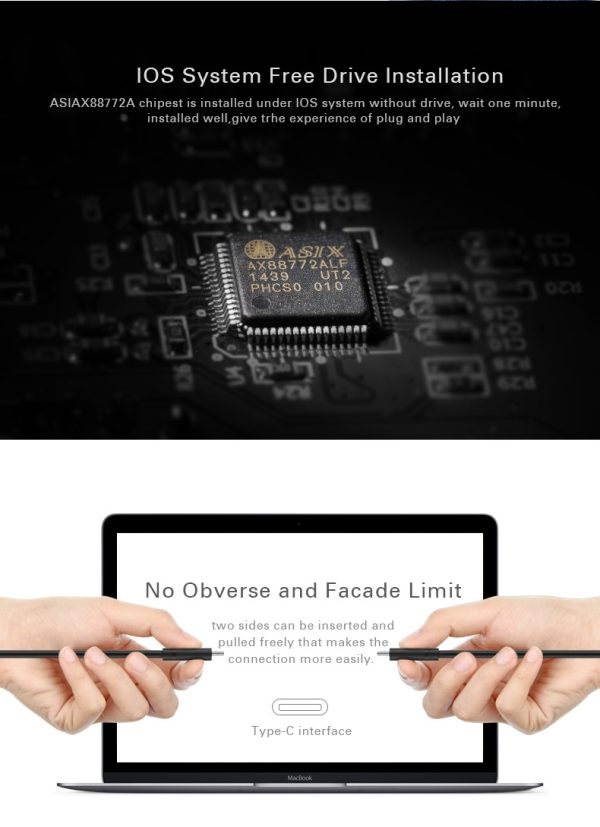 UGREEN 30287 USB-C 10/100Mbps Ethernet Adapter - Image 2
