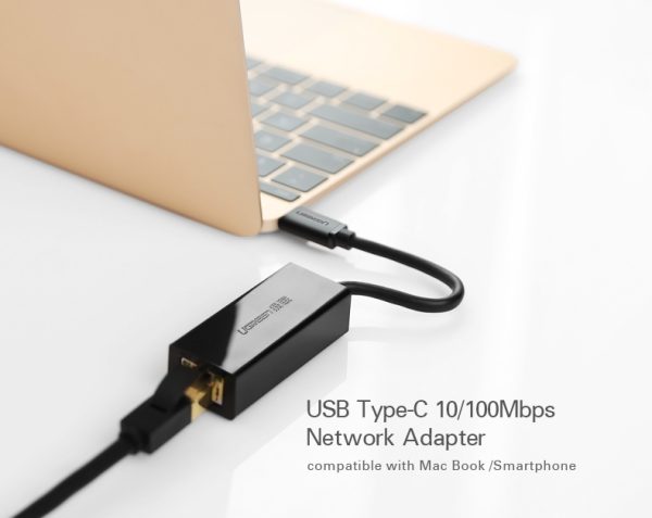 UGREEN 30287 USB-C 10/100Mbps Ethernet Adapter - Image 5