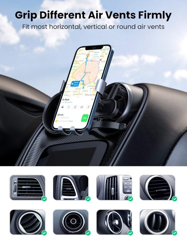 UGREEN 30401 Gravity Car Air Vent Mount - Image 7