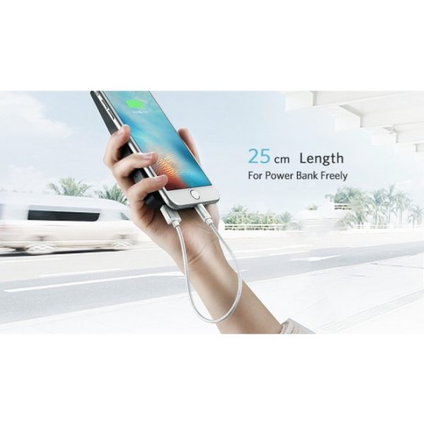 UGREEN 30587 iPhone 8-pin to USB2.0 Sync & Charging Cable 1M Gold - Image 5