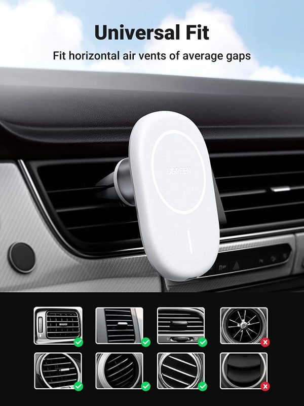 UGREEN 40117 Magnetic Wireless Car Charger - Image 7