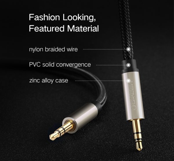UGREEN 40787 Premium 3.5mm Male to 3.5mm Male Cable 15M - Image 2
