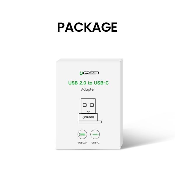 UGREEN 50568 USB-C 3.1 Female to USB-A 2.0 Male Adapter - Image 8