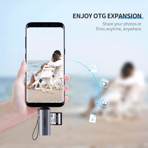 UGREEN 50704 USB-C SD Card Reader - Image 2