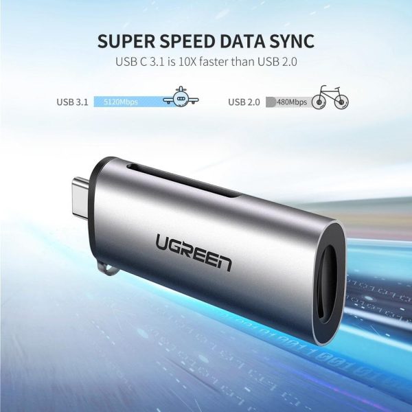 UGREEN 50704 USB-C SD Card Reader - Image 4