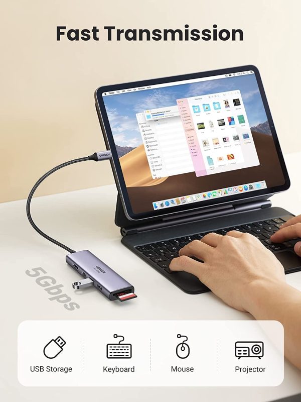 UGREEN 60383 Premium 6-in-1 USB-C Hub - Image 4