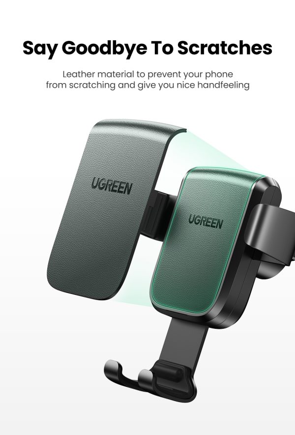 UGREEN 60990 Gravity Phone Holder with Suction Cup (Black) - Image 7