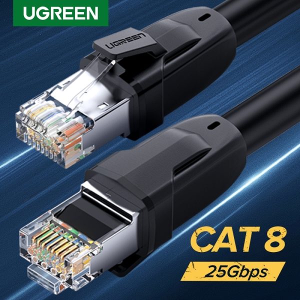 UGREEN 70172 Cat 8 Pure Copper Patch Cord Network Cable 5M - Image 2