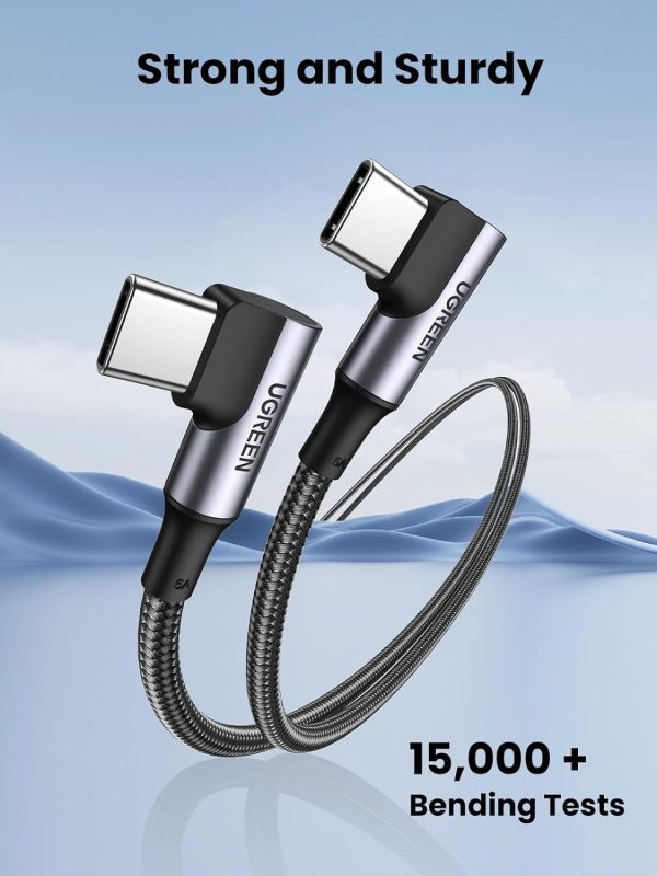 UGREEN 70696 Right Angle 100W USB-C Cable 1M - Image 6
