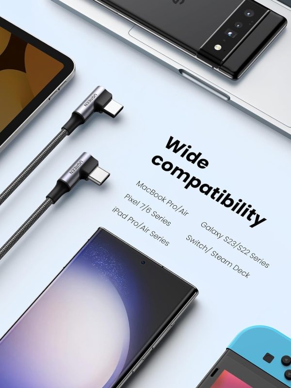 UGREEN 70698 Right Angle 100W USB C Cable 2M - Image 5
