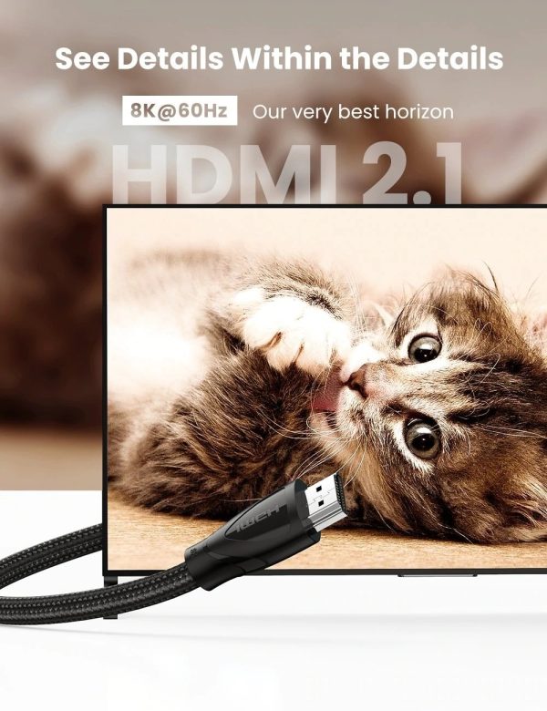 UGREEN 80404 8K Ultra HD HDMI 2.1 Cable 3M - Image 3