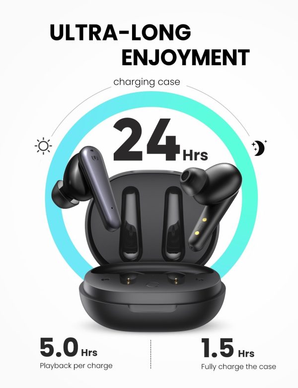 UGREEN 80650 T1 Wireless Earbuds White - Image 5