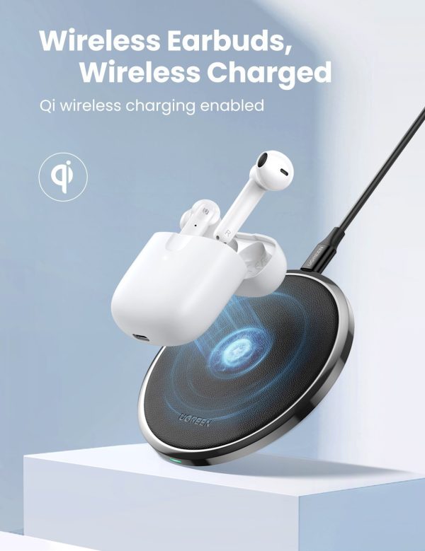 UGREEN 80652 T2 Wireless Earbuds White - Image 6