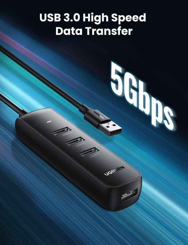 UGREEN 80657 USB 3.0 4-Port Hub - Image 4