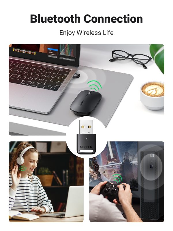 UGREEN 80890 Bluetooth 5.0 USB Adapter - Image 5