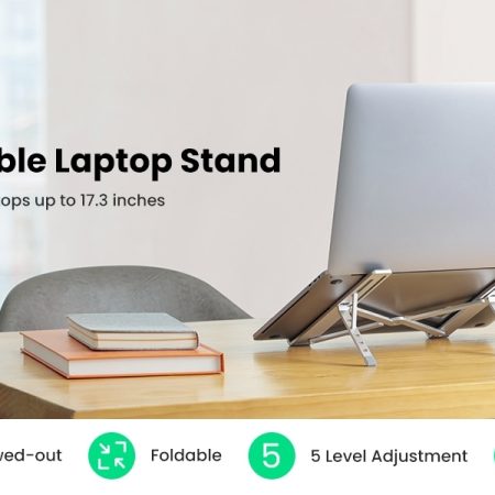 UGREEN 90312 Foldable Laptop Stand (Space Gray) - Image 2