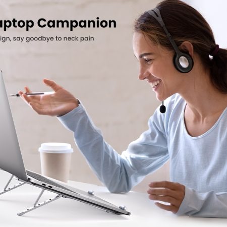 UGREEN 90312 Foldable Laptop Stand (Space Gray) - Image 7